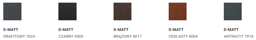 Paleta kolorów Bella Sara D-Matt